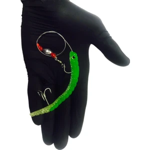 Çapari Av Levrek Avcısı - Levrek At Çek Takımı ;mutant Solucan Iyon Işıklı