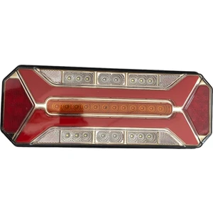 Ahmet Otomotiv Yeni Star Neon LED Stop Lambası Kayar Sinyalli Kamyon-Tır-Dorse-Karavan-Kamyonet 12X24 Volt 1ADET
