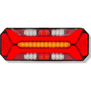 Ahmet Otomotiv Yeni Star Neon LED Stop Lambası Kayar Sinyalli Kamyon-Tır-Dorse-Karavan-Kamyonet 12X24 Volt
