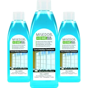 3 Lü Set Doğal Cam ve Mobilya Temizleyici 400 ml