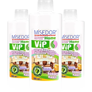 3'lü Set Vip Doğal Genel Temizlik Sıvısı 500 ml