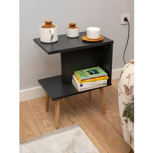 Yan Sehpa - Salon - Oturma Odası Zigon SEHPA-Antrasit