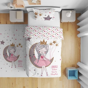 Çocuk Odası Çift Taraflı Dijital Baskılı Çarşafsız Nevresim Takımı Model 00086