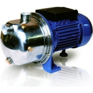 Yıldız Su SJET100C 1 Hp Inox Ss 304 Paslanmaz Çelik Gövdeli ve Fanlı Krom Milli Jet Su Pompası