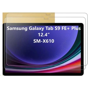 ECR MOBILE Samsung Galaxy Tab S9 FE Plus 12.4 Inç SM-X610 Için Ekran Koruyucu 9h Nano Esnek Cam Tam Uyumlu