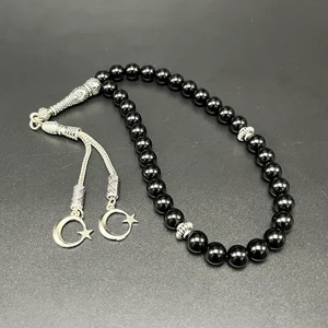 Yıldız Doğal Taş Oniks 8mm 33'lük Doğal Taş Tesbih