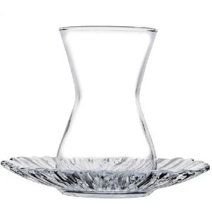 96621 6lı Şelale 140/4OZ Çay Seti