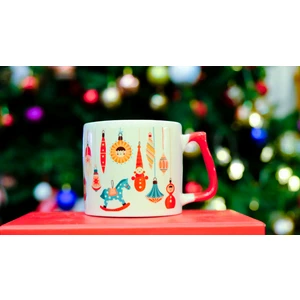 Yılbaşı Çoklu Motif Kupa Bardak