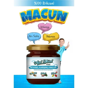 Asel Bitkisel Kakaolu Kids Macun ,arı Sütü , Pekmez , Bal Vitamin(240 Gr)