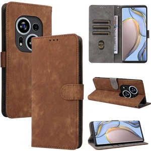 Shin-Wo Pu Deri [rfıd Engelleme] ile Tecno Phantom X2 Için Flip Cüzdan Telefon Kılıfı (Yurt Dışından)