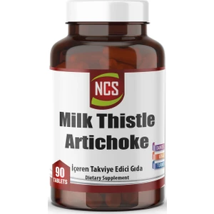 Milk Thistle Artichoke Zerdeçal Karahindiba Zencefil Maydanoz Deve Dikeni Enginar 90 Tablet