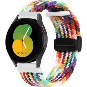 Huawei Watch Gt6 41mm Gt4 41mm Gt5 41mm ile Uyumlu Kordon (18mm Pimli) Flexible Örgü Magnet Tokalı