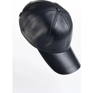 Unisex Beyzbol Deri Şapka -  Deri Kep