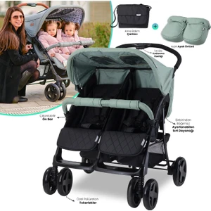 Twin Ikiz Bebek Arabası – Green Bay