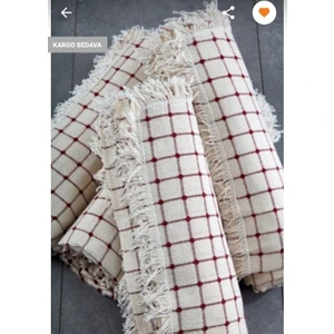 Miss Linda Home Collection Pamuklu Buldan Işi Çekyat Örtüsü 180*220 cm