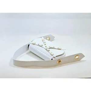 Kroko Desen Çift Taraflı Özel Kilit Sistemli Kadın Kol Çantası