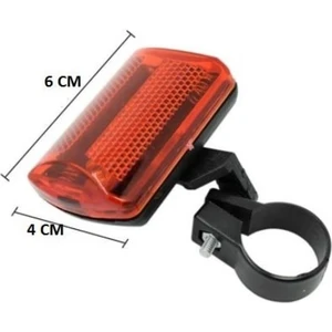 5 Ledli Bisiklet Arka Stop Ikaz Lambası