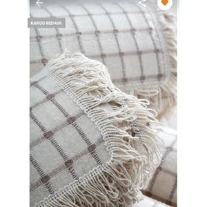 Miss Linda Home Collection %100 Pamuklu Buldan Işi Koltuk Örtüsü 180X180 cm