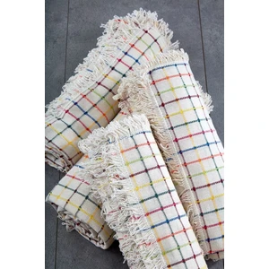 Miss Linda Home Collection Pamuklu Buldan Işi  Çekyat Örtüsü En Büyük Boy Oturma Grubu Örtüsü (350'Lİ Takım)