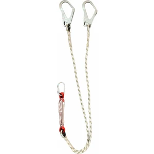 Çift Bacaklı Lanyard- Iki Çelik Kancalı ve Bir Çelik Karabinalı Düşme Önleyici Lanyard