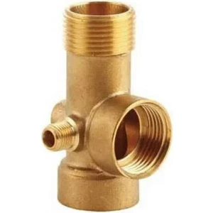 Yıldız Su 1'' Beşyollu 90 mm Hidrofor Bağlantı Parçası - Sarı Pirinç Malzeme