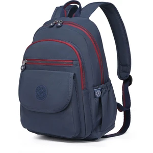 Smart Bags Orta Boy Krinkıl Kumaş Kadın Sırt Çantası  BC 1187 - Lacivert