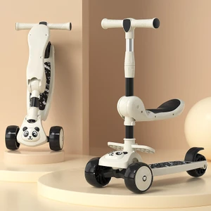 Çocuk Scooterları Kız ve Erkek Çocuklar Için Çocuk Kaykaylarının Üzerine Oturabilir ve Kaydırılabilir (Yurt Dışından)