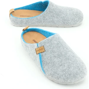 Kışlık Keçe Comfort Taban Kadın Ev Bahçe Terlik