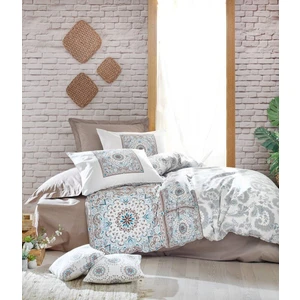 Cotton Box Bohem Ranforce Çift Kişilik Nevresim Takımı - Bianna Bej