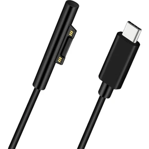 Surface Pro 3-4-5-6-7-8 Uyumlu Type-C Pd Manyetik Şarj Kablosu 150 cm - AL4145