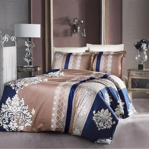 Çift Kişilik Pamuk Saten Nevresim Takımı Julyan