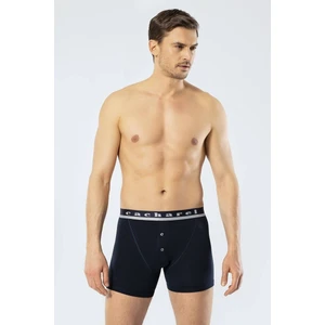 Erkek Düğmeli Boxer Siyah