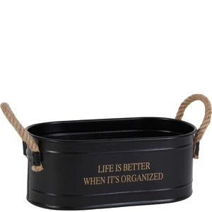 Karaca Home Sylvia Organizer Siyah 28 cm