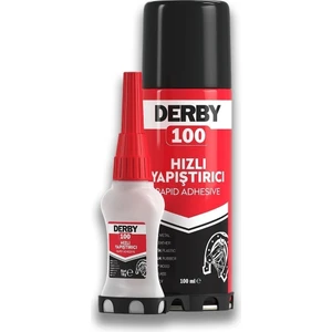 Derby 100 ml Mdf Hızlı Yapıştırıcı Seti