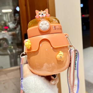 Yeni Karikatür Hayvan Çocuk Termos Bardak (Yurt Dışından)