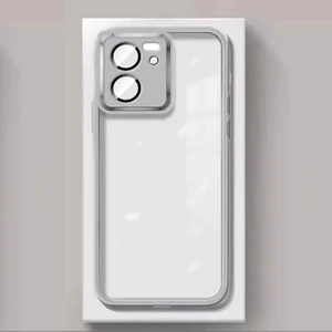 Xiaomi 13T Kamera Koruması Şeffaf Cep Telefonu Kılıfı (Yurt Dışından)