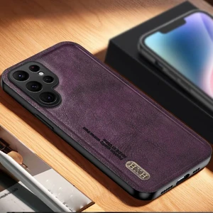 Samsung Galaxy A25 5g Retro Mat Pu Cep Telefonu Kılıfı (Yurt Dışından)