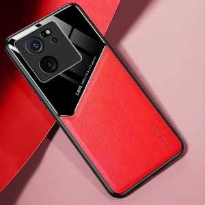 Xiaomi 13T Pro Manyetik Çekim Pu Deri Dokusu Cep Telefonu Kılıfı (Yurt Dışından)