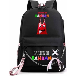 Banban Garten Öğrenci Okul USB Şarjlı Sırt Çanta (Yurt Dışından)