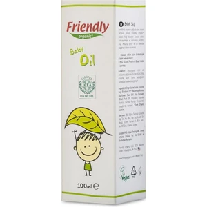 Friendly Organic Bebek Yağı (Zeytin Yağı ve Badem Yağı) - 100 ml