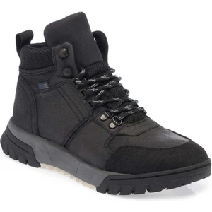 Siyah Hakiki Deri Erkek Casual Bot - E23K1BT56397-A23