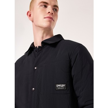 Oakley Siyah Erkek Çıtçıtlı Kapitone Mont FOA404870 Quılted Fiyatı