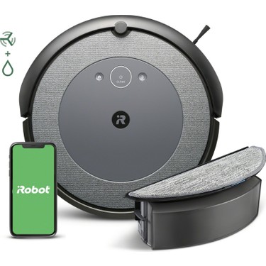 iRobot Roomba Combo® i5 Robot Süpürge ve Paspas Fiyatı