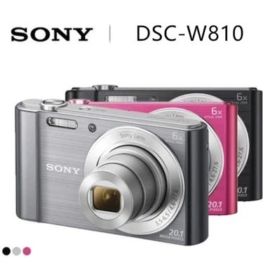 Sony DSC-W810 Dijital Fotoğraf Makinesi Cyber-Shot Şık Kompakt 20.1mp Sony W810 Dijital Fotoğraf