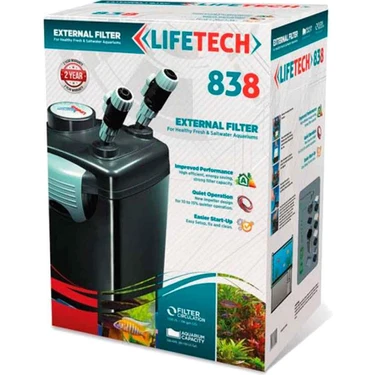 Life Tech Lifetech 838 Akvaryum Dış Filtre 1200