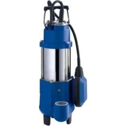 WQDR19-10-1.5 2 Hp 380V Açık Vortex Fanlı Temiz Kirli Atık Su Dalgıç Drenaj Pompası