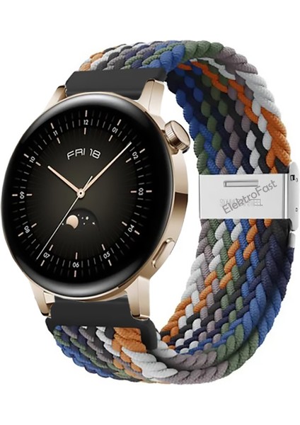 Huawei Watch Gt3 Modeline Uyumlu Elegant Likralı Kumaş Kordon