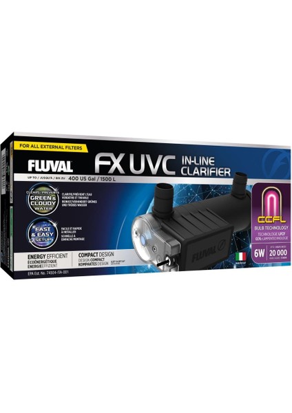 Fx Uvc In-Line Clarifie 6W