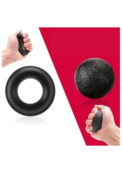 Buffer® 5 Parça El, Kol ve Parmak Egzersiz Spor Aletleri Seti Fitness Takımı