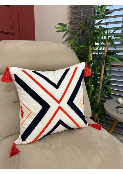 Punch Nakışlı Kırlent Kılıfı modelleri